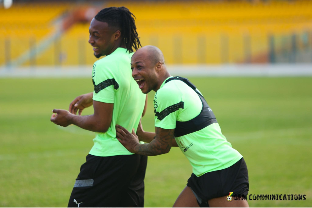 GALARY: Best pictures from Black Stars training at Accra Sports Stadium on Monday