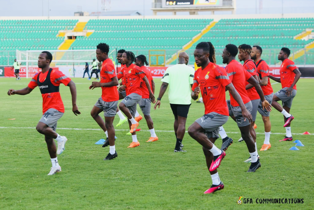 AFCON 2023Q: Black Stars hold first training at Baba Yara Stadium [Photos]