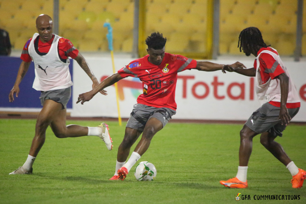 AFCON 2023Q: Black Stars hold first training at Baba Yara Stadium [Photos]