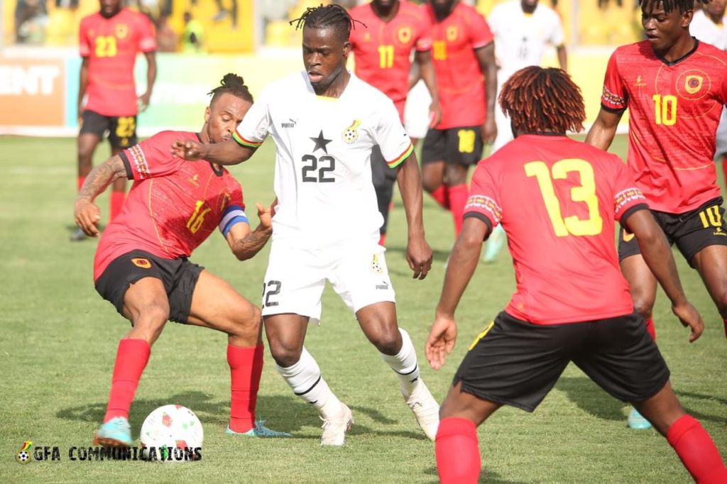 2023 AFCONQ: Ghana 1-0 Angola: Player Ratings - Partey shines, Mensah struggles