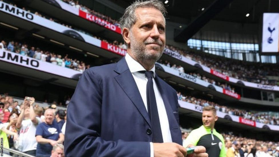 Fifa places worldwide ban on Tottenham managing director Fabio Paratici