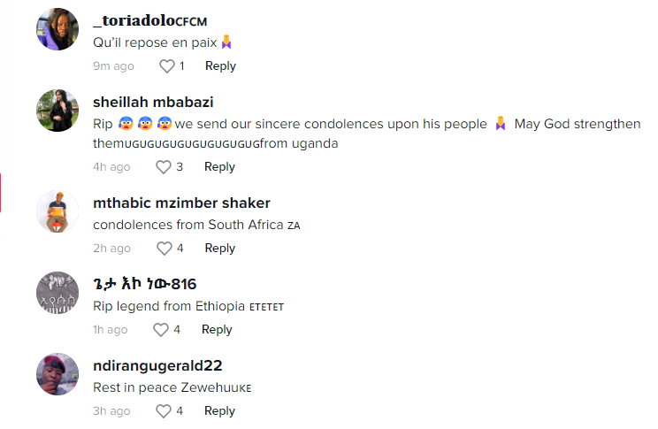 Social media users react to TikToker Ahoufe's death Social media users react to TikToker Ahoufe's death