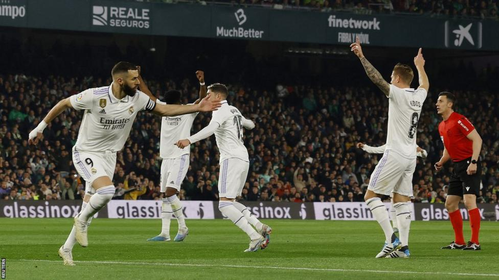Real Madrid lose more grounds with Betis draw