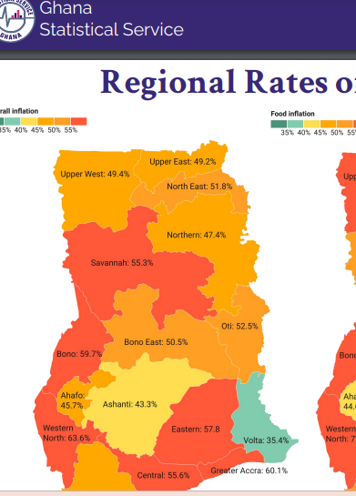 February 2023 inflation slows to 52.8% to sustain downward trend