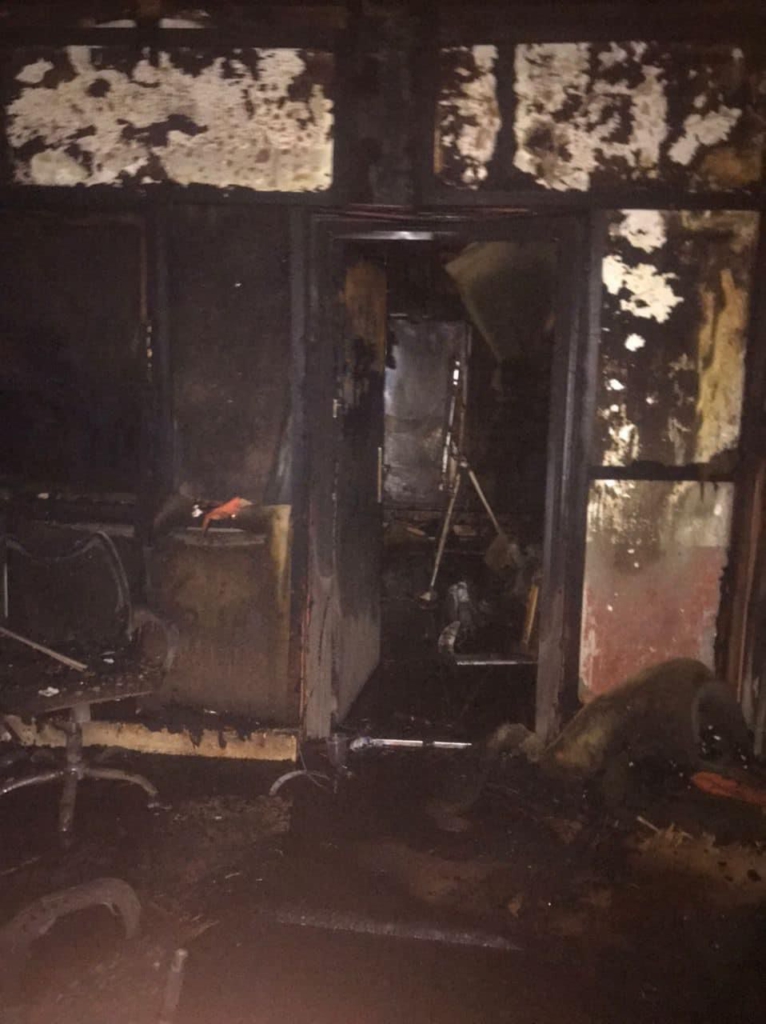 Kumasi-based Silver FM burnt, 1 injured Kumasi-based Silver FM burnt, 1 injured