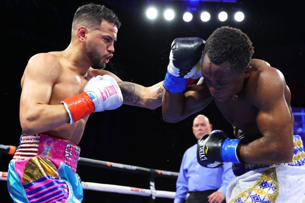 Joshua Clottey questions Isaac Dogboe's technique in world title bout defeat