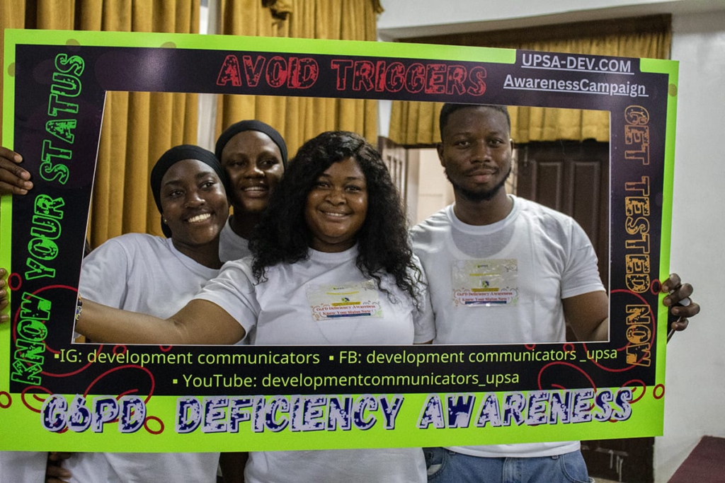 UPSA Development Communication students launch G6PD deficiency awareness campaign UPSA Development Communication students launch G6PD deficiency awareness campaign