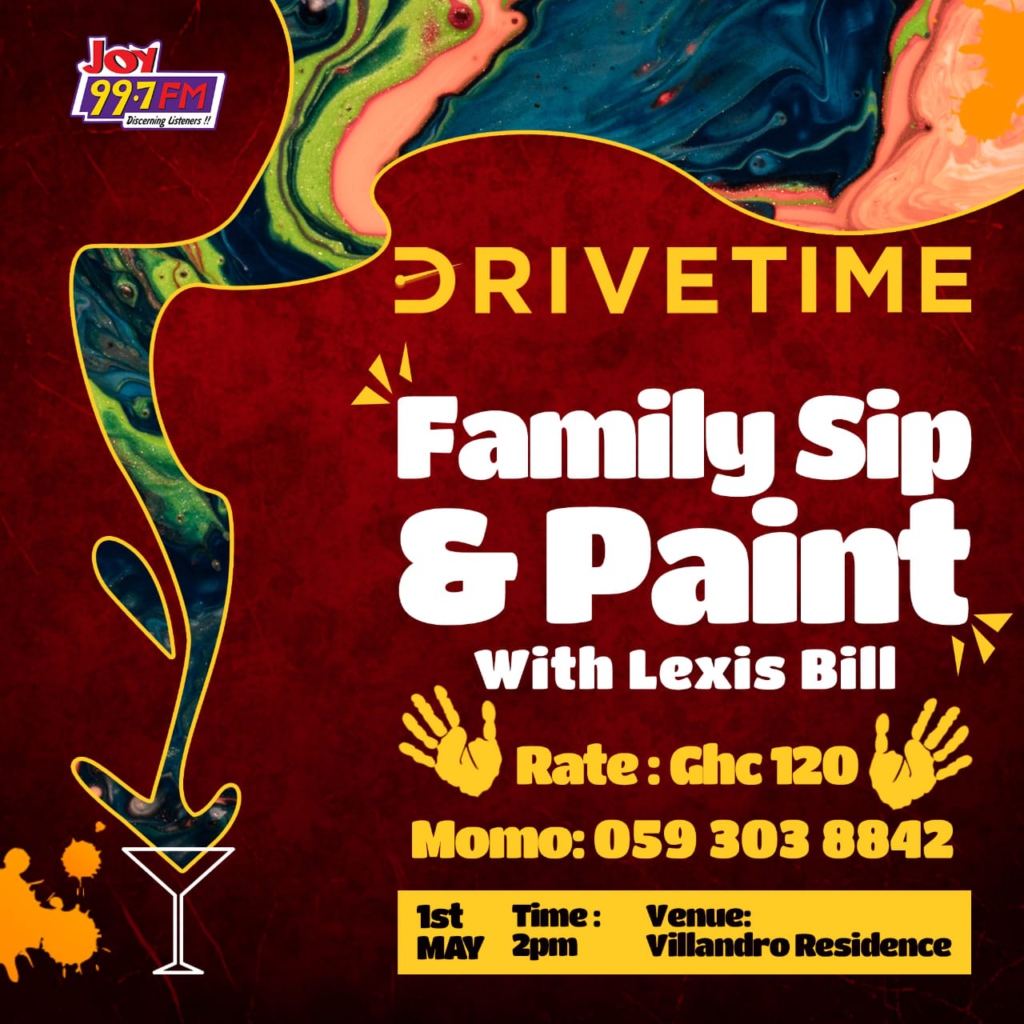 Joy FM to hold ‘Drive Time Family Sip and Paint’ on May 1 Joy FM to hold ‘Drive Time Family Sip and Paint’ on May 1