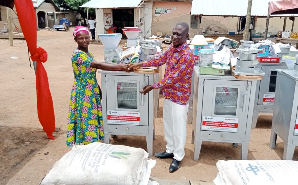 Combating modern slavery: Actionaid empowers, distributes start-up equipment to 39 female household heads