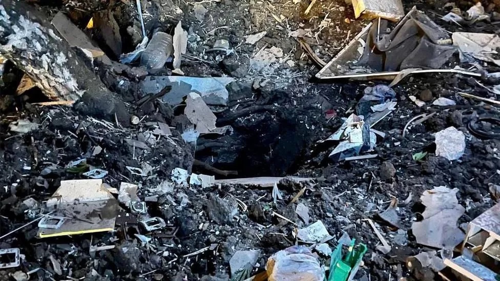 Ukraine war: Russian warplane accidentally bombs own city