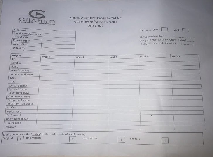 We shot down split sheet system when I was GHAMRO Board member - Zapp Mallet We shot down split sheet system when I was GHAMRO Board member - Zapp Mallet