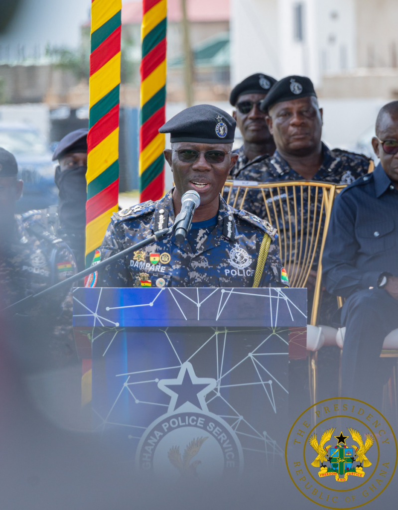 President Akufo-Addo commissions newly constructed police barracks at Kwabenya