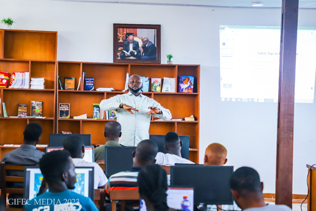 GIFEC CEO engages DTC trainees in the Central Region