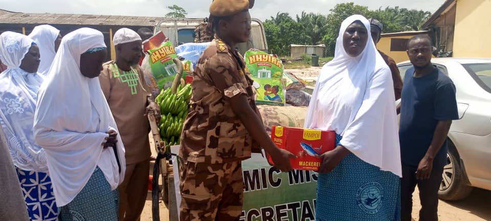 Islamic Mission Secretariat Women Wing donates to inmates at Ankaful Prisons