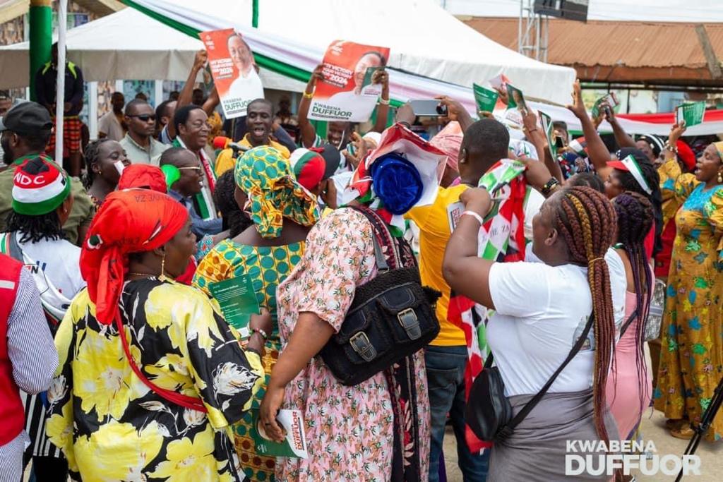 I will institute pension scheme for NDC cadres, founding members if elected - Dr Duffour