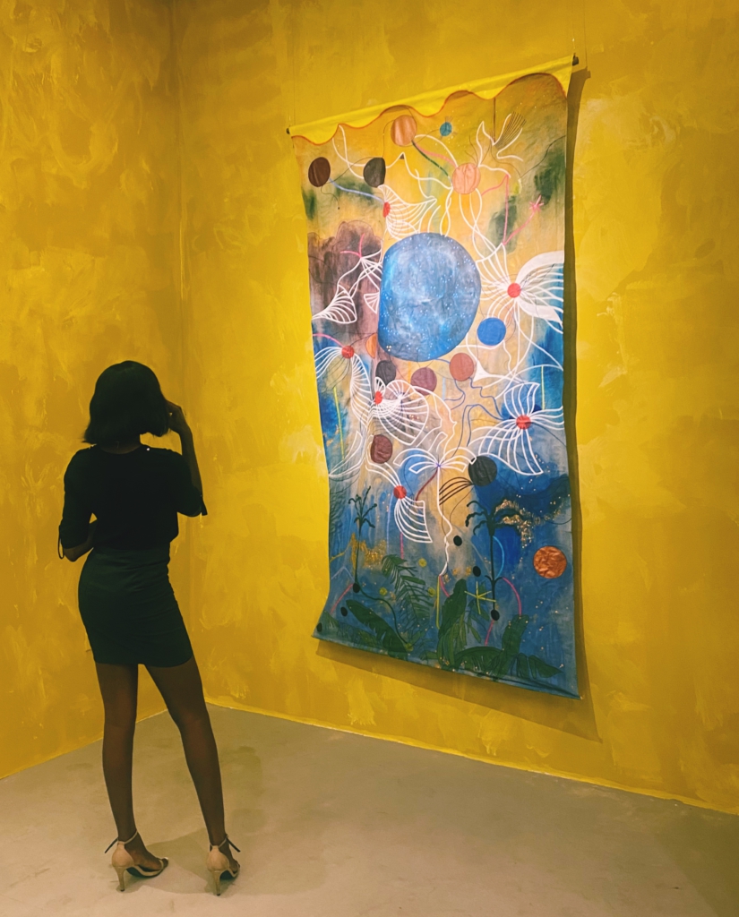Visual artist Tiffanie Delune evokes spirituality, identity, representation in Accra exhibition