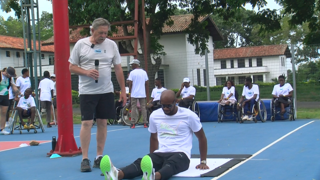 Asafa Powell joins Sports Equity Lab and 'On' to organise sports clinic