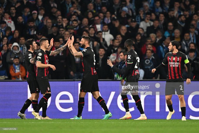 UCL: Osimhen late goal not enough as Napoli crash out against Milan