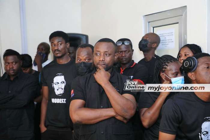 Sounds and sights: MGL holds remembrance service for late Lead Camera Technician, Modestus Zame