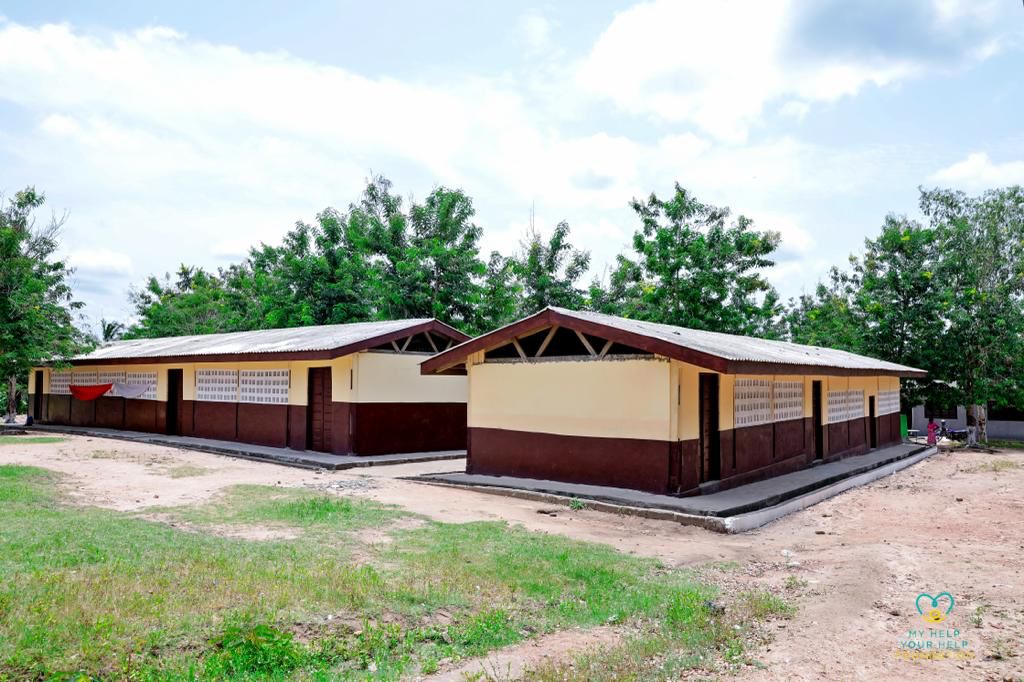 Myhelp-Yourhelp Foundation renovates 6-unit classroom block at Asafo AEDA 'B' Basic School - Vimarsana News