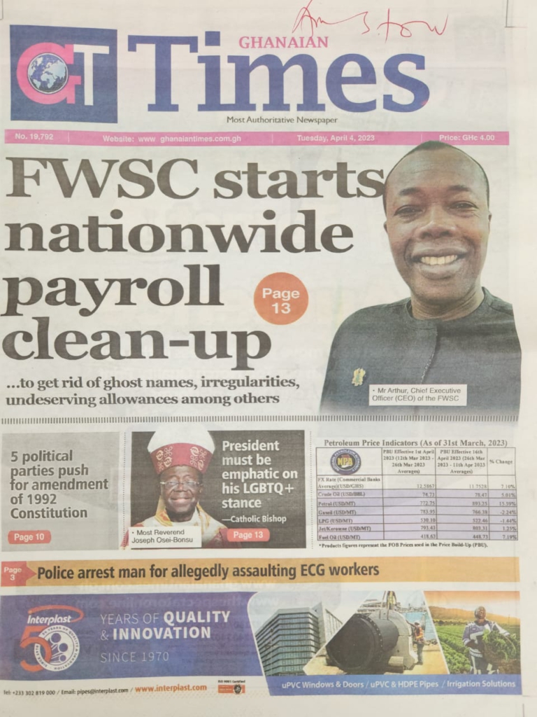 Today's front pages: Tuesday, April 4, 2023 Today's front pages: Tuesday, April 4, 2023