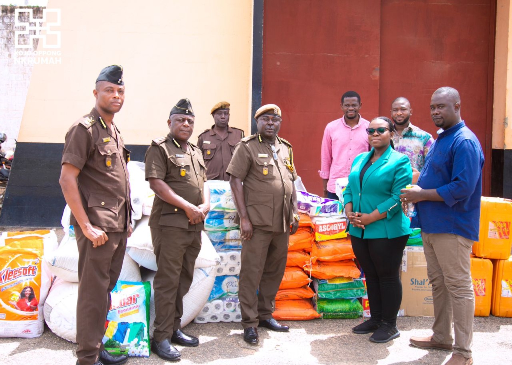 Oppong Nkrumah celebrates birthday with donation to Nsawam Prison