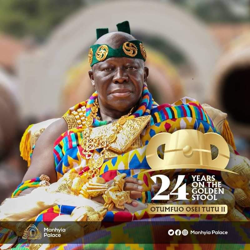 Kwame Adinkra: 24-karat reign of Otumfuo Osei Tutu II 2 Otumfuo Osei Tutu II