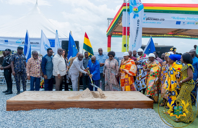 President Akufo-Addo cuts sod for vaccine manufacturing plant - Vimarsana News