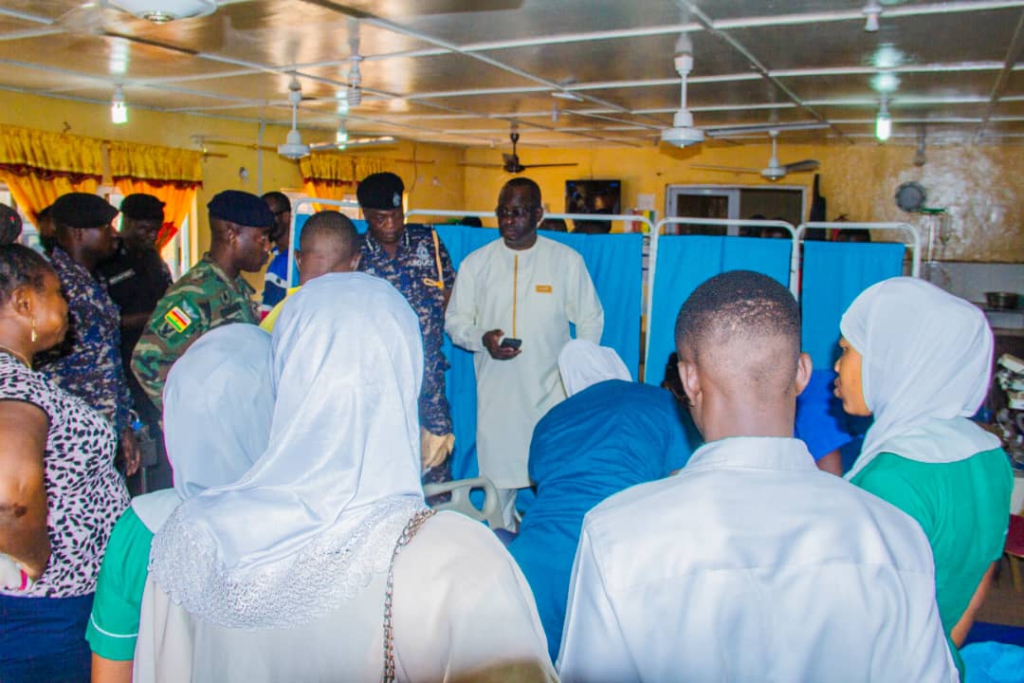 Upper West Regional Minister saves life of boy, 4, involved in an accident Upper West Regional Minister saves life of boy, 4, involved in an accident