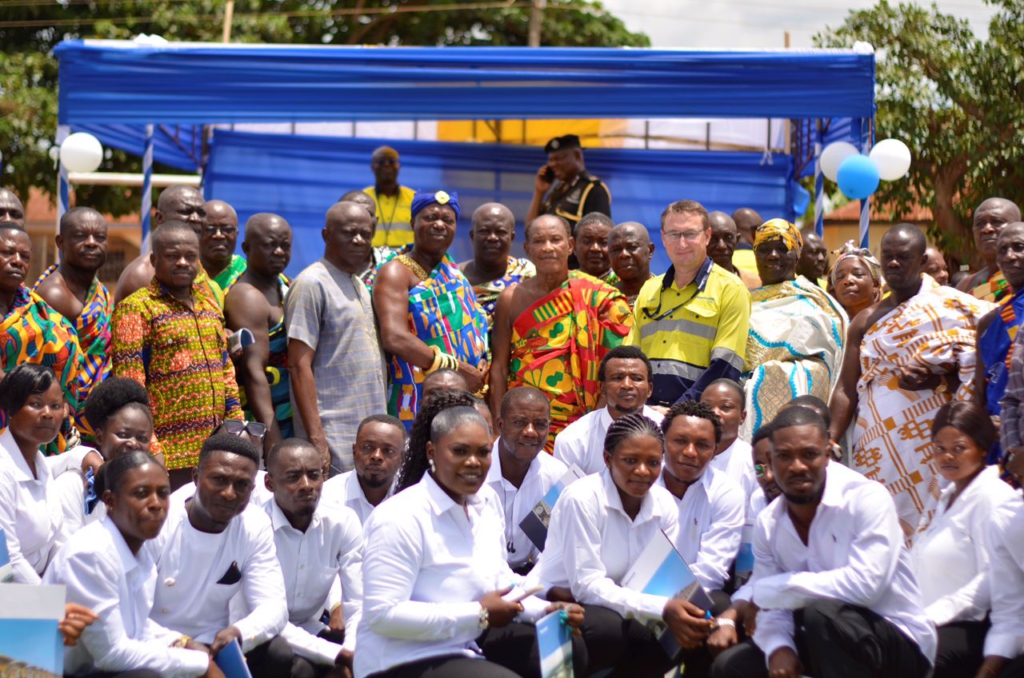 Ahafo youth benefit from Newmont Ghana construction workers training