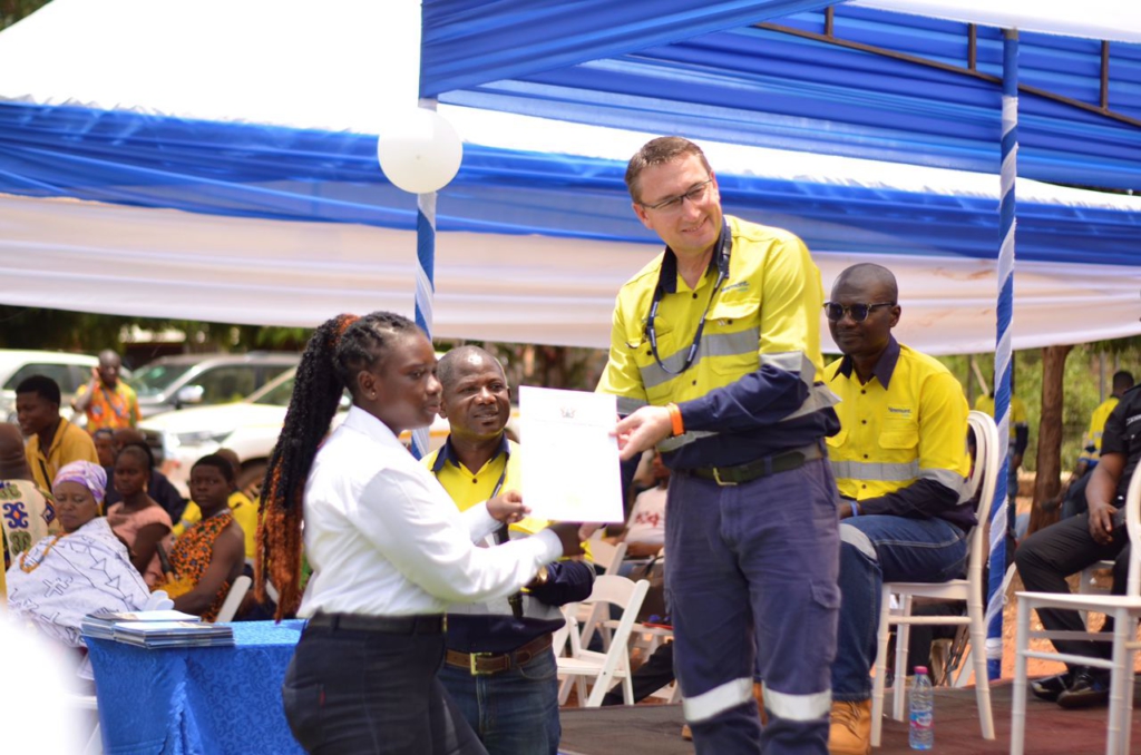 Ahafo youth benefit from Newmont Ghana construction workers training