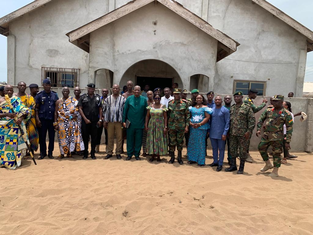 Enforcing 2017 ITLOS ruling: Ghana Boundary Commission and Navy conduct joint inspection Enforcing 2017 ITLOS ruling: Ghana Boundary Commission and Navy conduct joint inspection