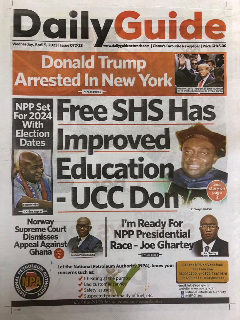 Today's front pages: Wednesday, April 5, 2023 Today's front pages: Wednesday, April 5, 2023
