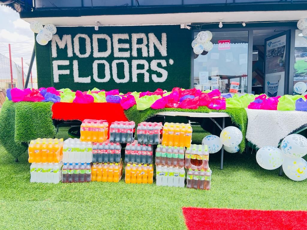 Modern Floors feeds 200 children to mark 1 Year Anniversary of Tema-Ashaiman Showroom
