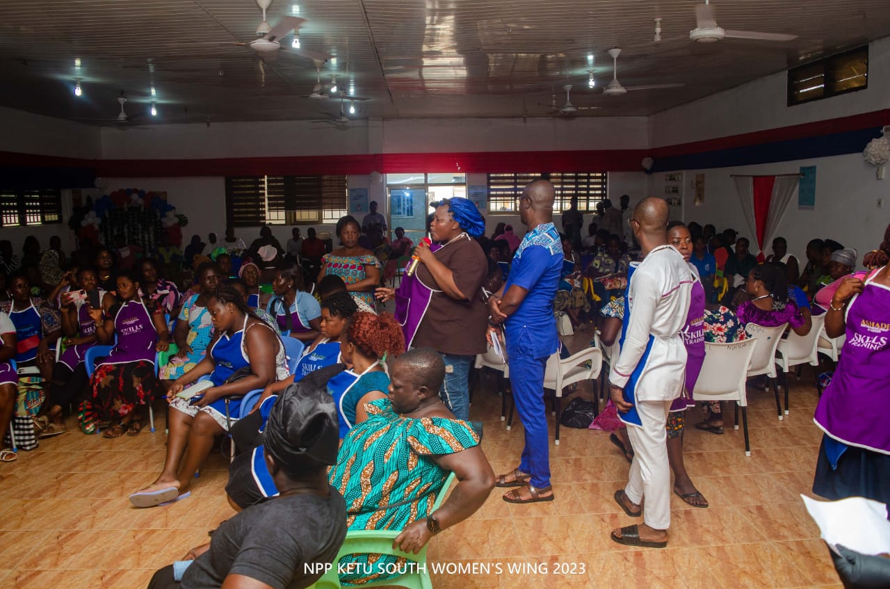 NPP hoping to build electoral fortunes in VR as it launches Ketu South Women's Wing - Vimarsana News