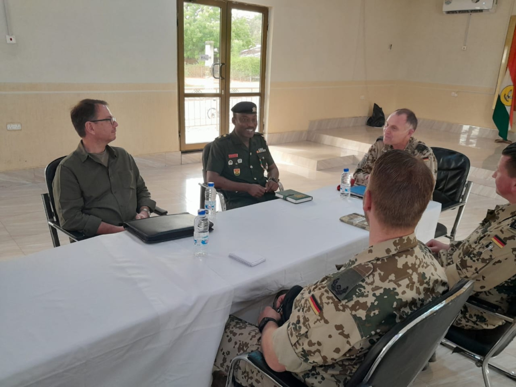 German Armed Forces Technical Advisory Group pays courtesy call on GAF Northern Command