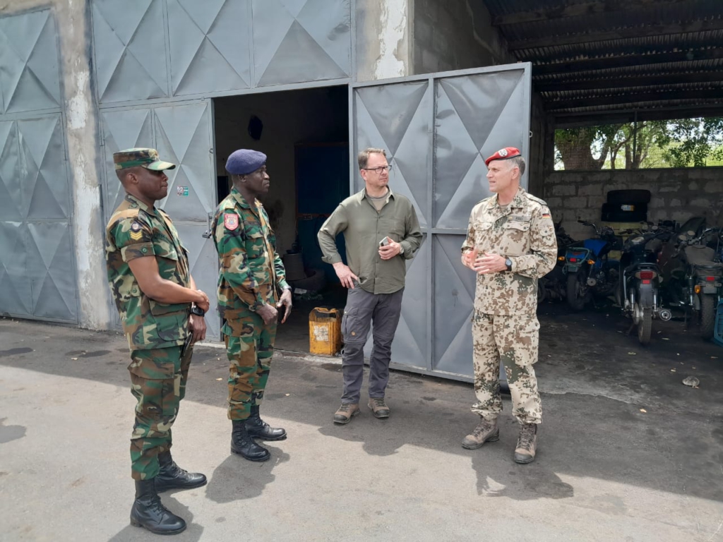 German Armed Forces Technical Advisory Group pays courtesy call on GAF Northern Command