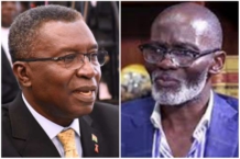 Prof Frimpong-Boateng (left) and Gabby Asare Otchere-Darko