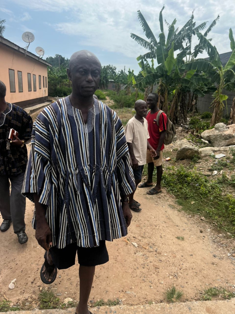 Come and show us where illegal mining took place in Akufo-Addo's garden - Kyebi chief to Prof Frimpong-Boateng Come and show us where illegal mining took place in Akufo-Addo's garden - Kyebi chief to Prof Frimpong-Boateng