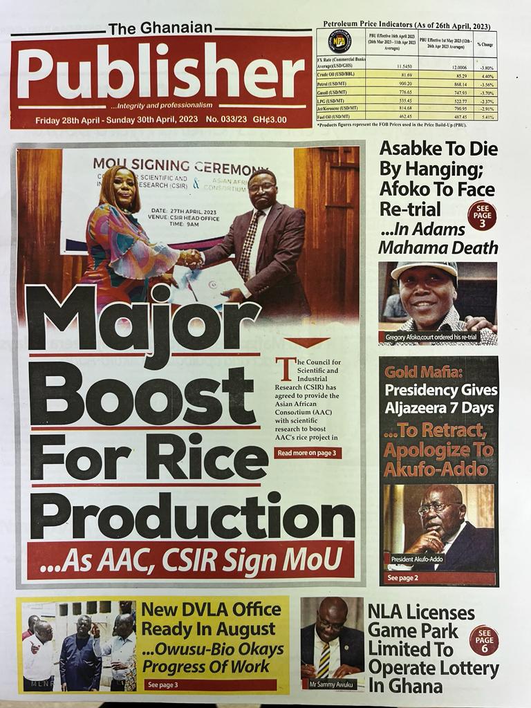 Today's front pages: Friday, April 28, 2023