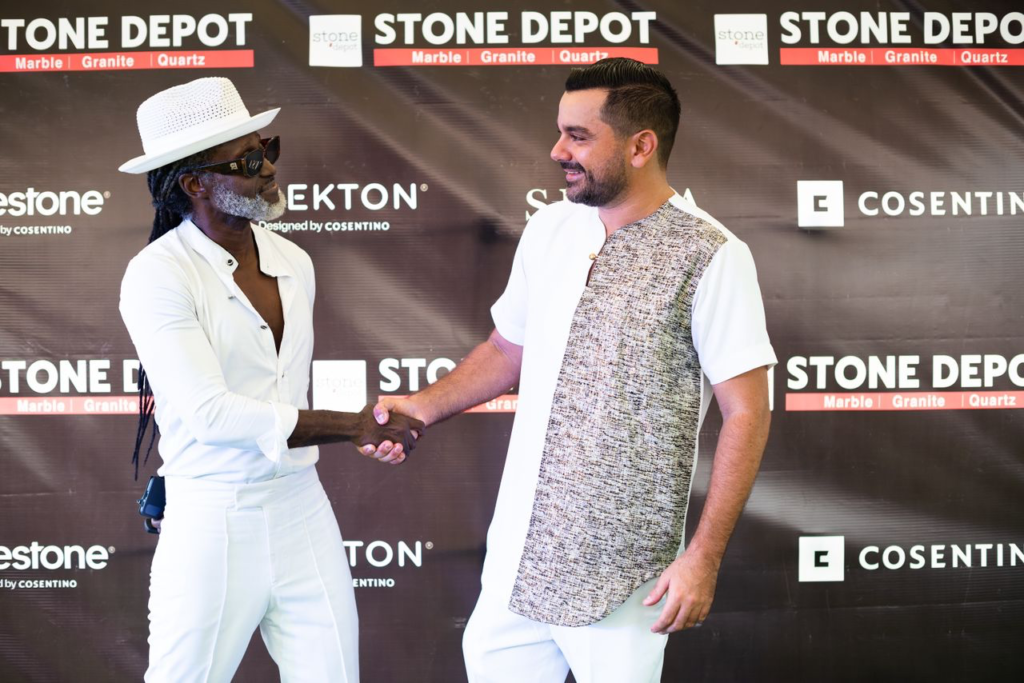 Reggie Rockstone unveiled as brand ambassador for Stone Depot