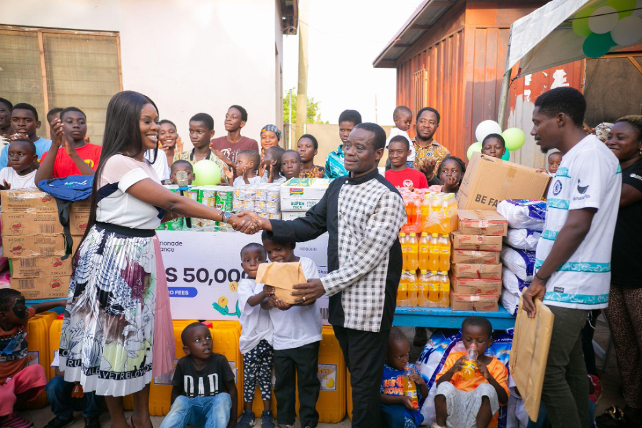 Lemonade Finance puts smiles on children's faces at Nyamedua Orphanage