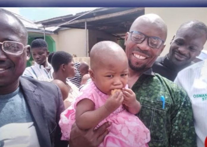Adom FM’s CJ Forson to officially adopt baby dumped in public toilet