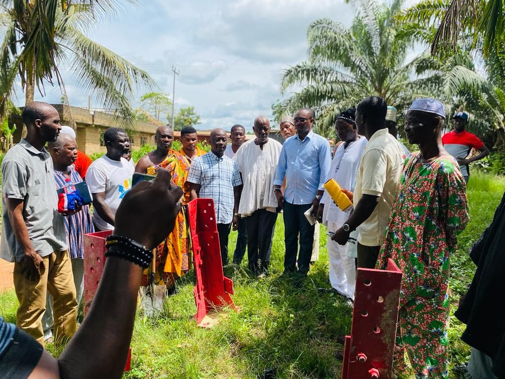 Upper West Akim MP cuts sod for rural telephony site project at Asuokaw - Vimarsana News