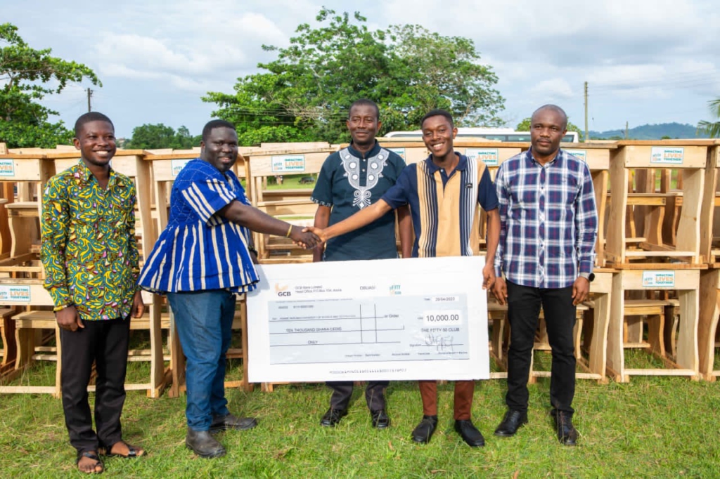 Schools Desks Crises: Asare Bediako SHS receives new desks to mitigate desks challenge 