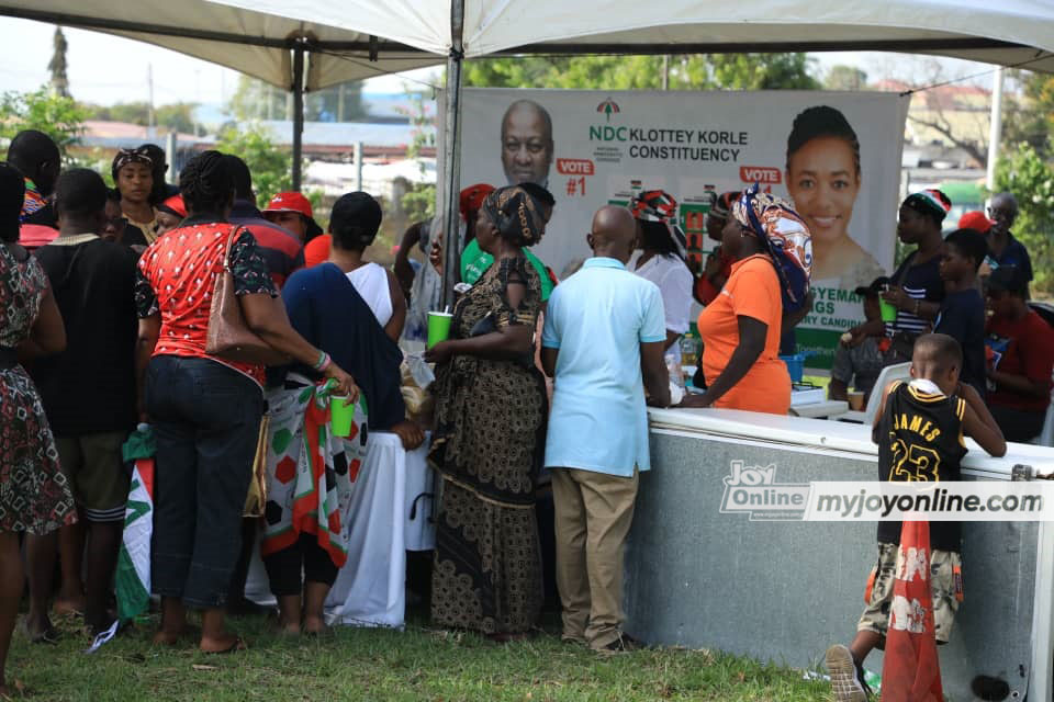Photos from NDC's presidential and parliamentary election