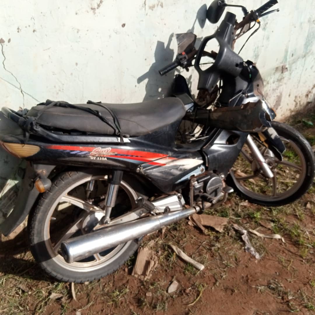 Motor rider dies after crashing pregnant woman to death in Damongo