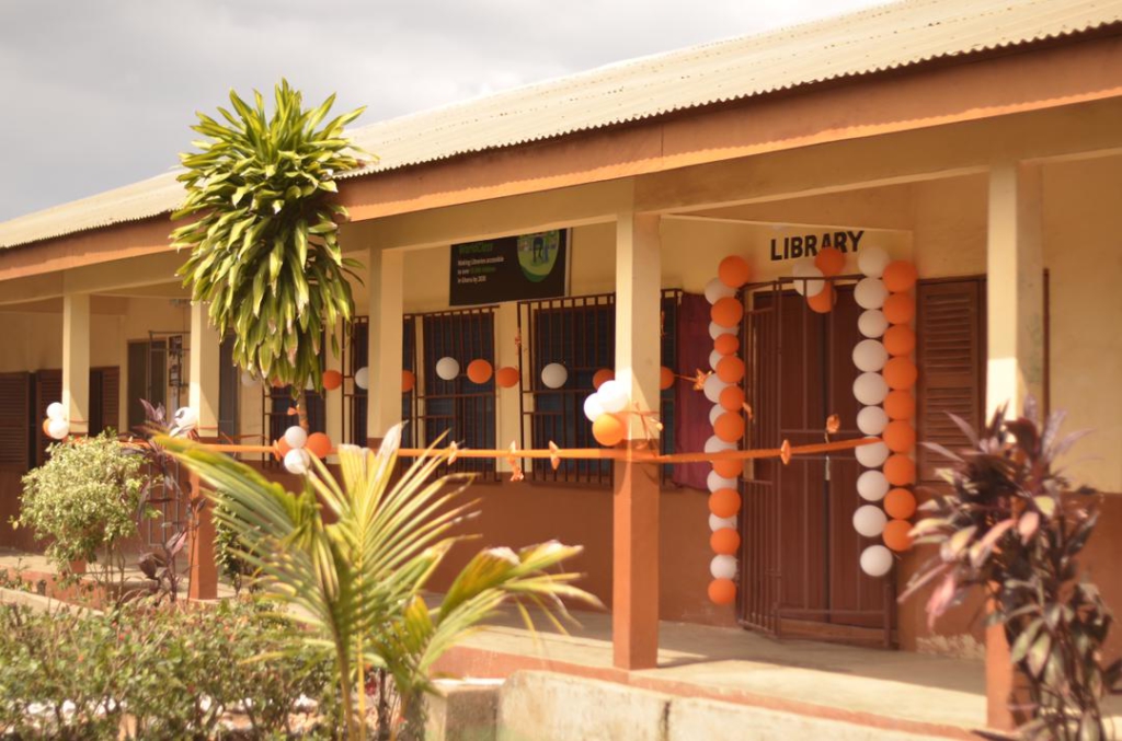 2 public basic schools in Ashanti Region receive libraries to boost academic performance