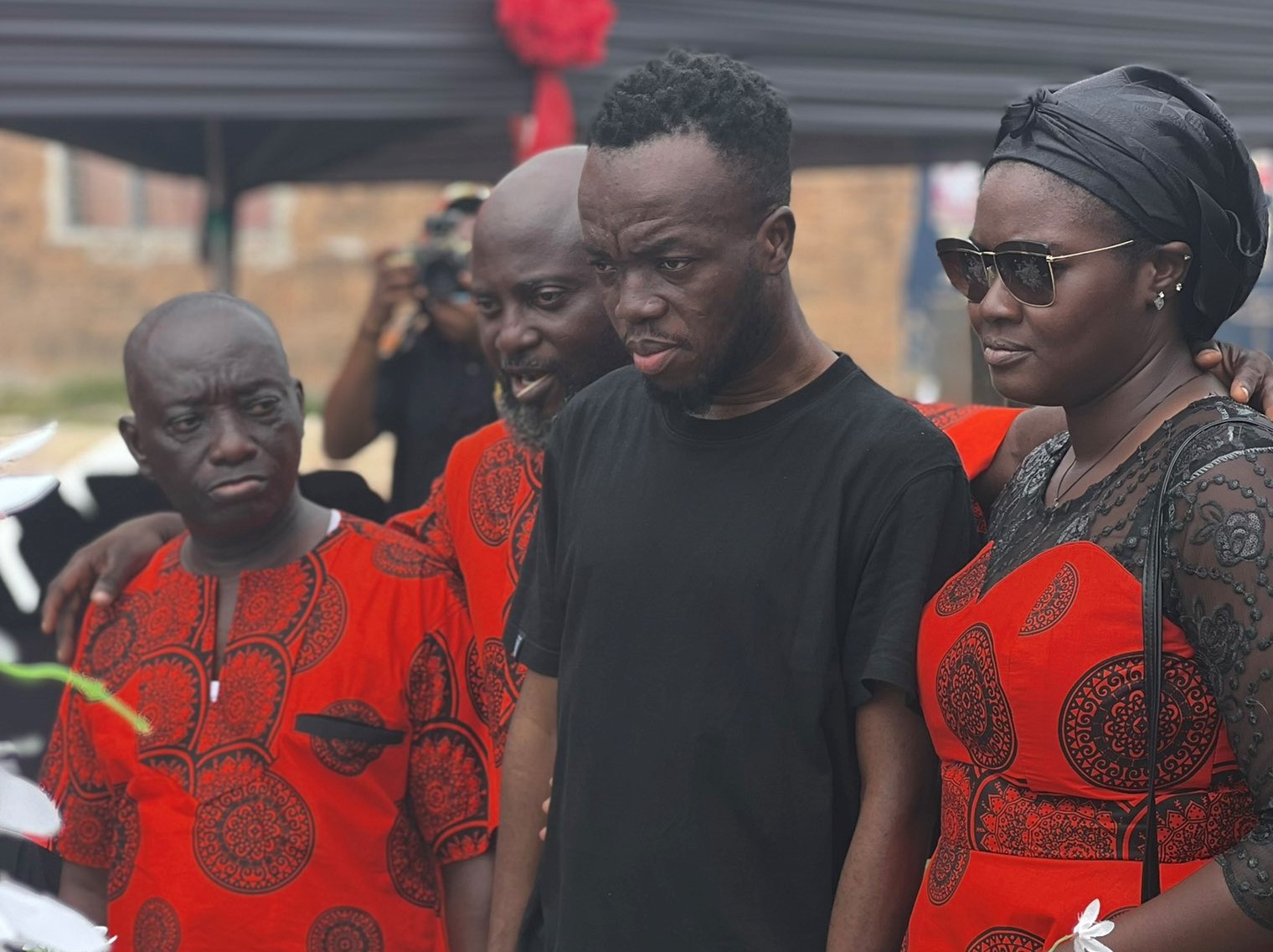 Akwaboah Jnr at fathers one week memorial