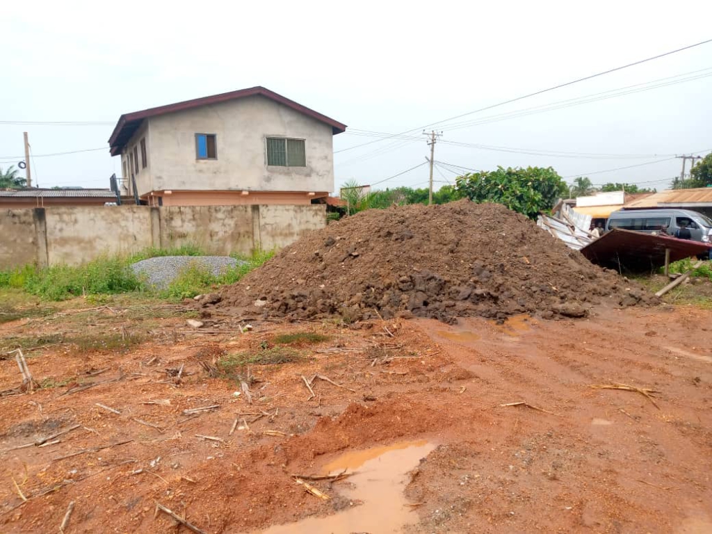 Ashaley Botwe residents protest against construction of new fuel station